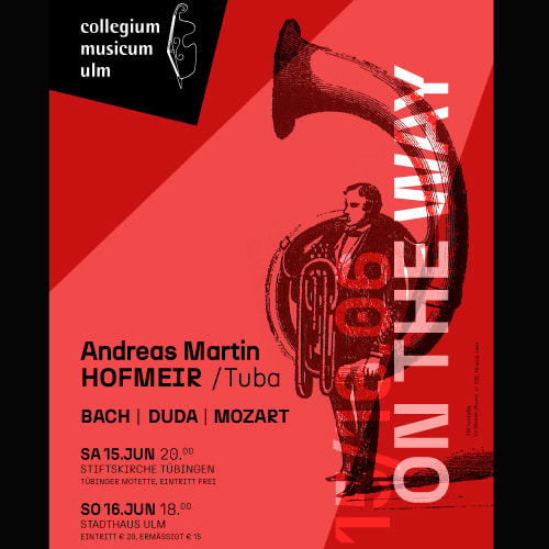Tickets kaufen für Konzert collegium musicum ulm - Andreas Martin Hofmeir / Tuba am 16.06.2024